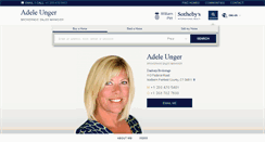 Desktop Screenshot of adeleunger.williampitt.com