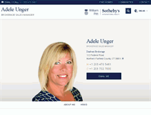 Tablet Screenshot of adeleunger.williampitt.com